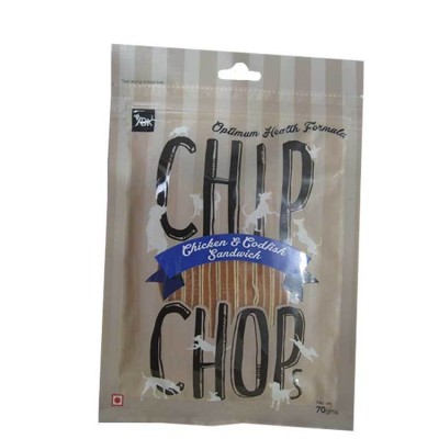 Chip Chops Dog Treats Chicken Codfish Sandwich 70g